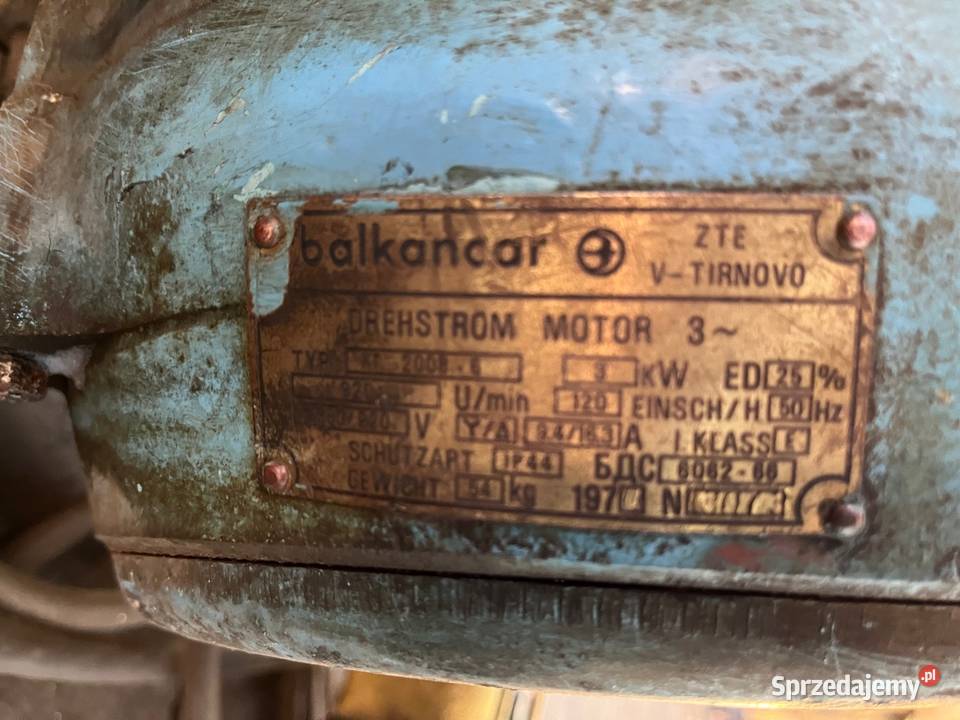 Elektrowciąg wciągnik Balkancar 2000 typ T Nowa Sól