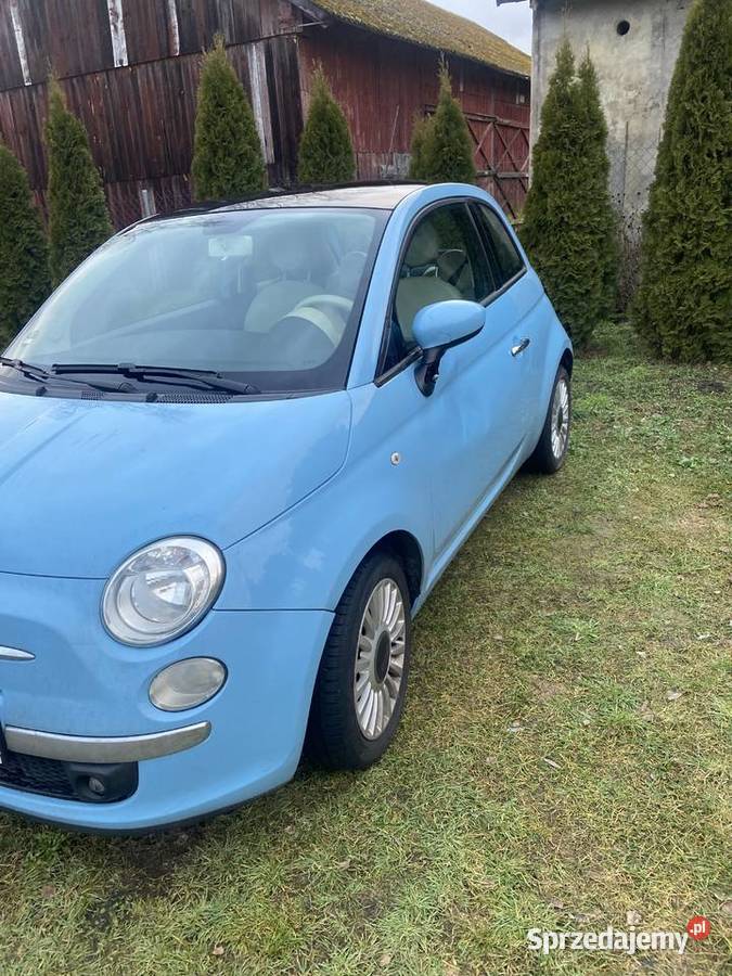 Fiat 500 KLIMATYZACJA PANORAMA Stary Łajszczew