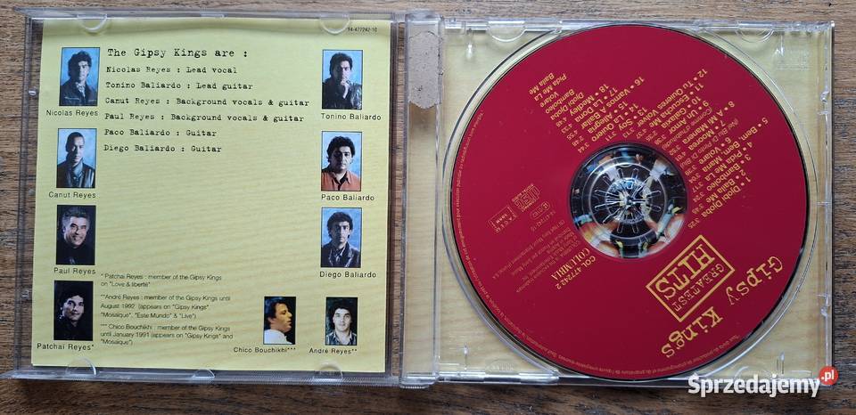 Gipsy Kings Greatest Hits CD 1 płyta małopolskie Kraków