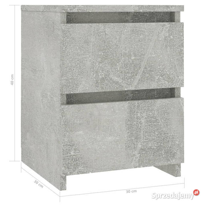 Szafka nocna betonowa szarość 30x30x40 WM800521 Warszawa sprzedam