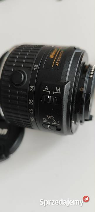 Obiektyw Nikon F Nikon 1855 VR II Obiektywy Kętrzyn