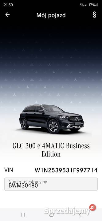 Mercedes GLC 300 e 4MATIC GLC Szczecin