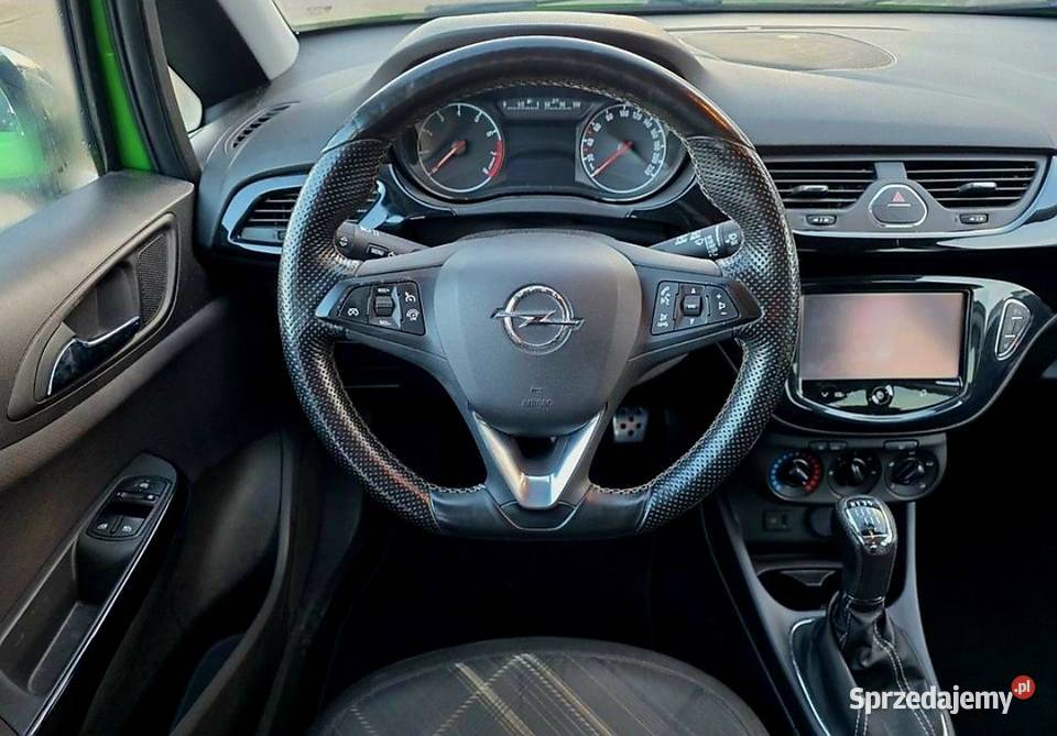 OPEL CORSA E Color Edition OPC LINE 5drzwi 2015r wspomaganie kierownicy śląskie Katowice