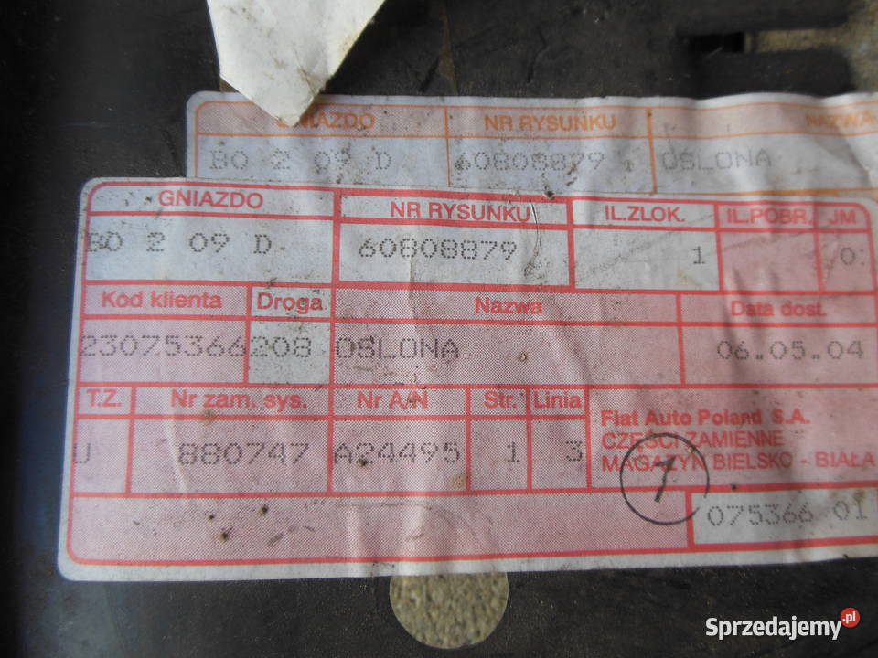 60808879 FIAT COUPE Alfa Romeo 155 145 146 Kozy