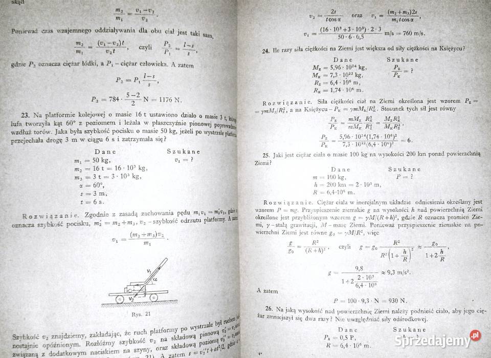 Ćwiczenia z fizyki kandydatów wyż uczel M S Pozostałe lubelskie Chełm