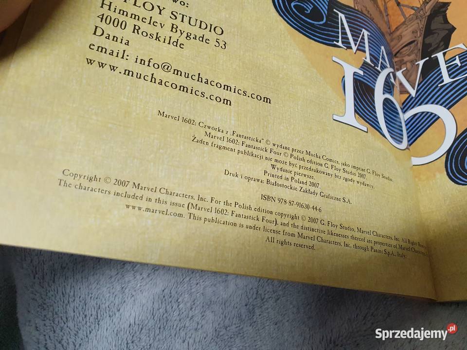 Marvel 1602 Czwórka z Fantasticka komiks wydanie pomorskie sprzedam