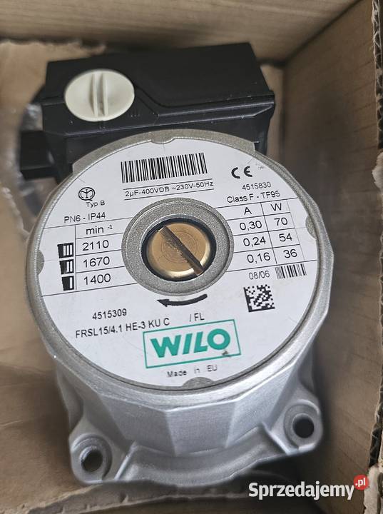 Pompa Wilo FRSL 154 HE3 KU C wielkopolskie Nowy Tomyśl