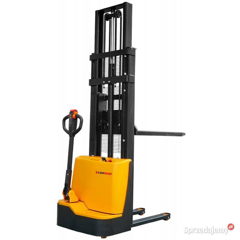 WÓZEK ELEKTRYCZNY PALETOWY MASZTOWY PODNOŚNIK 3M Siedlce