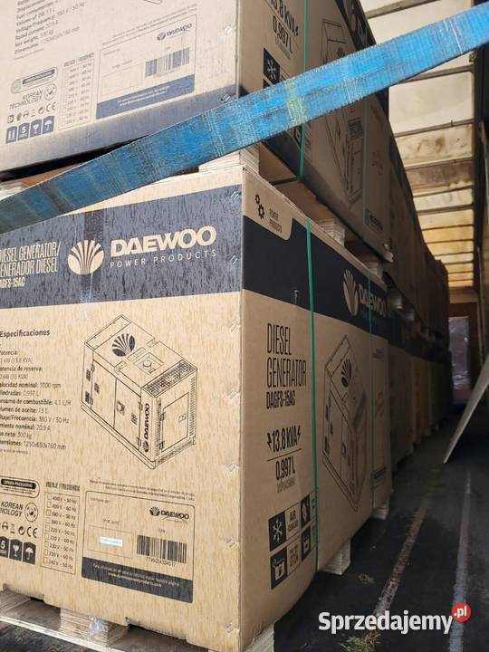 Agregat Generator prądu DAEWOO DAGFS15AC DIESEL śląskie Kiczyce
