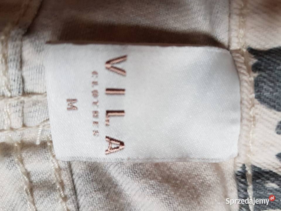 VILA spodnie leginsy dżinsy printy dżinsowe Moda i Styl Kielce