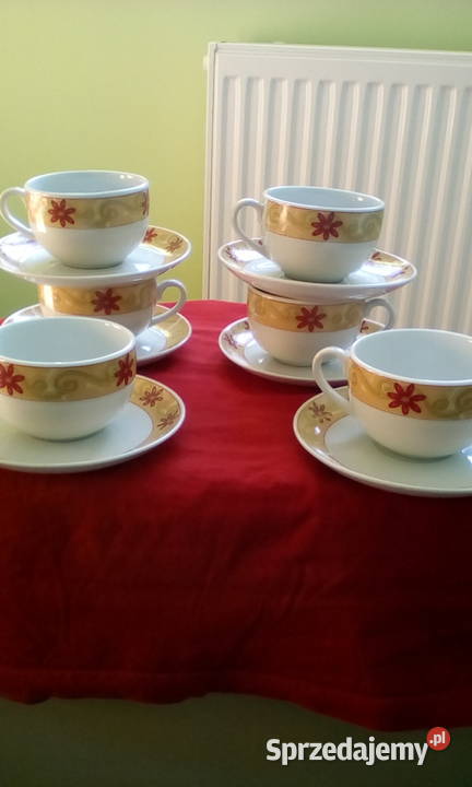 filiżanki do kawy 24 sztuki nowe Legnica