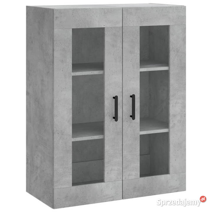 Witrynka szarość betonu 695x34x180 materiał Warszawa sprzedam