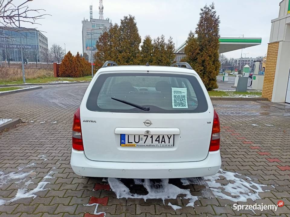Opel Astra G Diamant 16 16V 2004 pełna historia Lublin