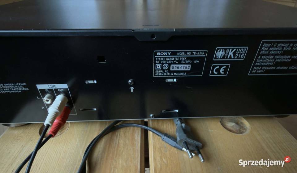 SONY Stereo Cassette deck TCK215 kaseta Bukowina Tatrzańska