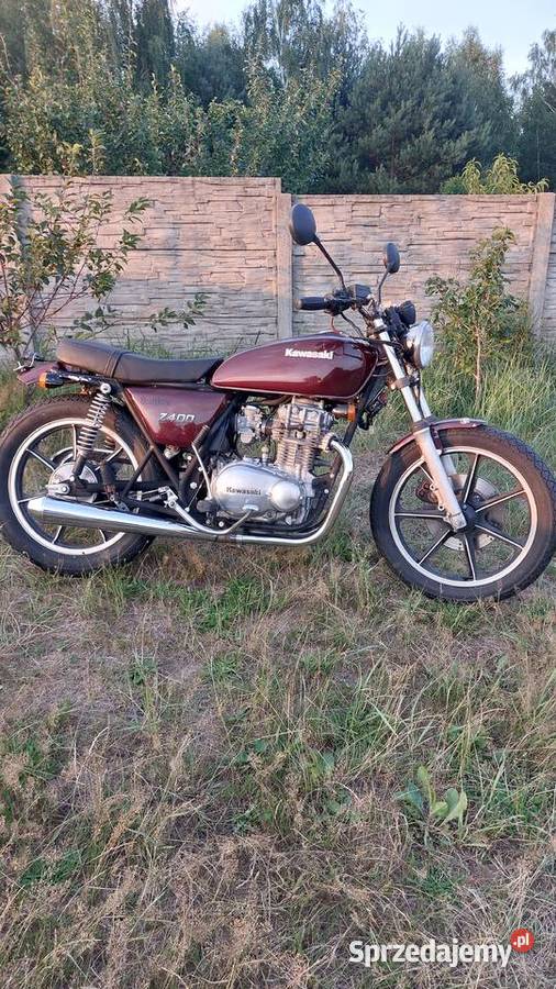 Kawasaki z 400 brat style Andrespol