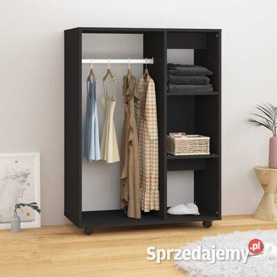 vidaXL Szafka czarna 80x40x110 płyta wiórowa Warszawa