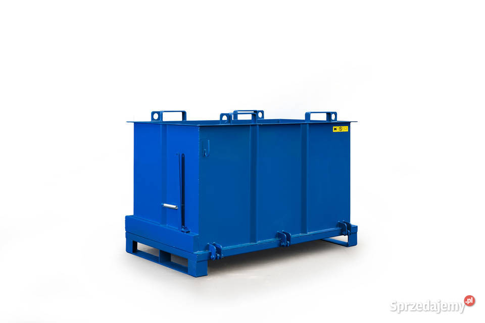 DL 75 kontener z otwieranym dnem 1000 l pomorskie Kartuzy