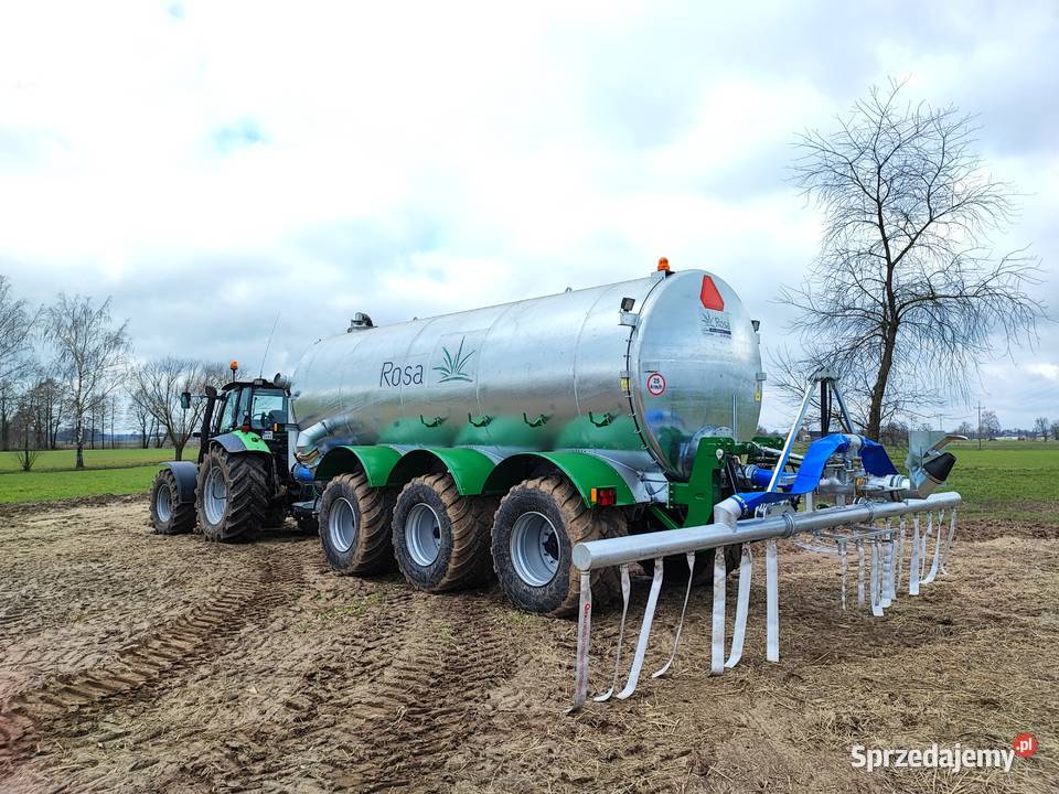 Wóz asenizacyjny ROSA 30R3 30000 litrów TRIDEM Goliaty