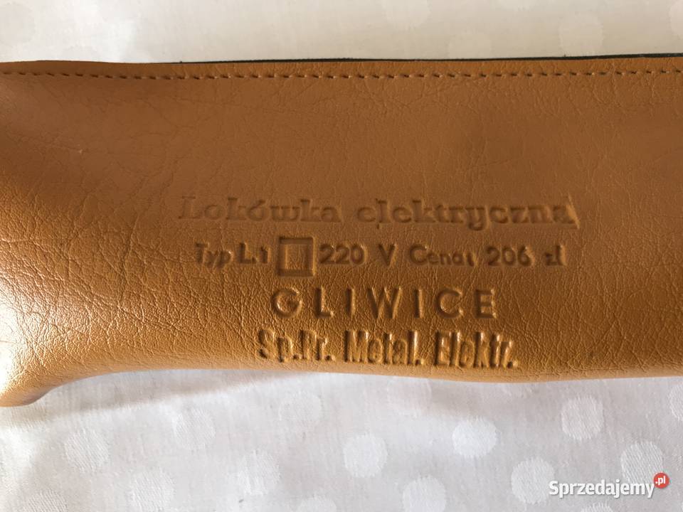 Oryginalna lokówka typ L1 wyprodukowana w latach Łódź sprzedam