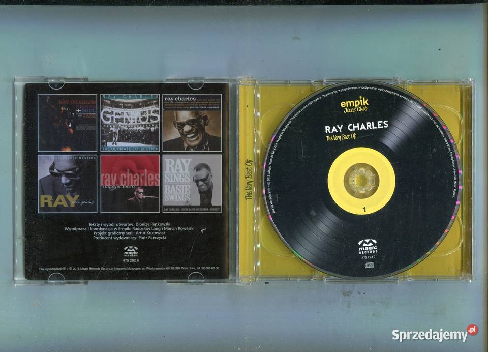 The Very Best Of Ray Charles 2 CD Płyta CD Szczecin