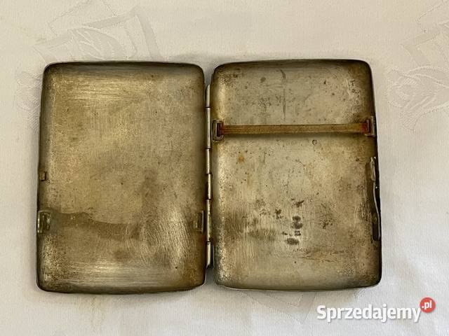 Papierośnica niemiecka III Rzesza Abwehr Kraków