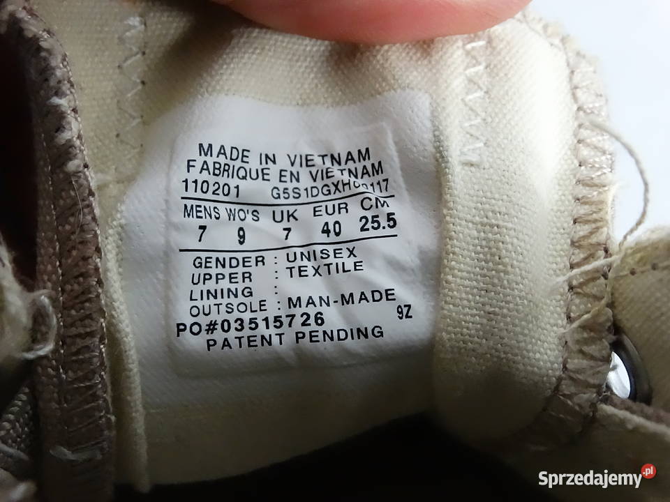 Trampki Converse All Star SlipOn Beżowe Khaki r Biłgoraj