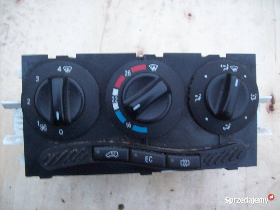 Mercedes A klasa W168 Panel sterowania nawiewem