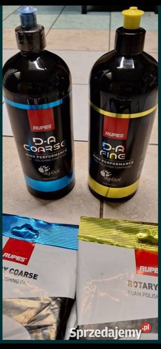 Zestaw 2óch Past polerskich i 4 padów polerskich