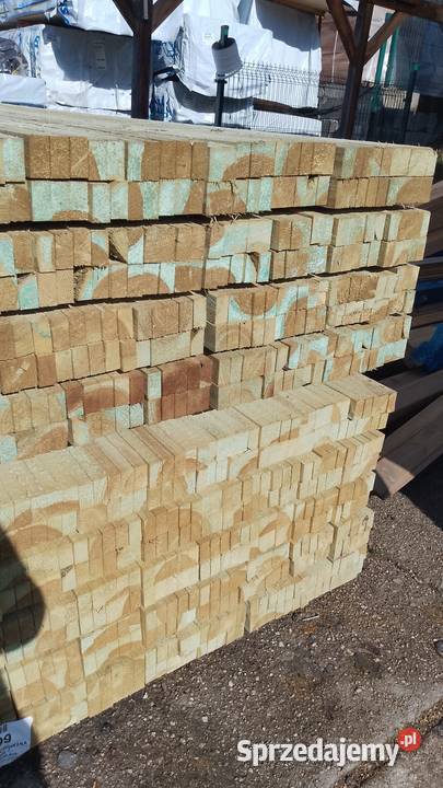 Kontrłata 25x50mm impregnowana pakowana 10 sztuk Zielona Góra