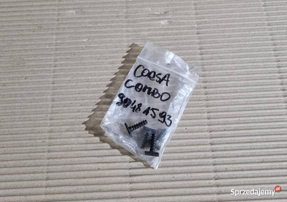 Śruby nakładki na błotnik Opel Corsa Combo OE Bolesławice