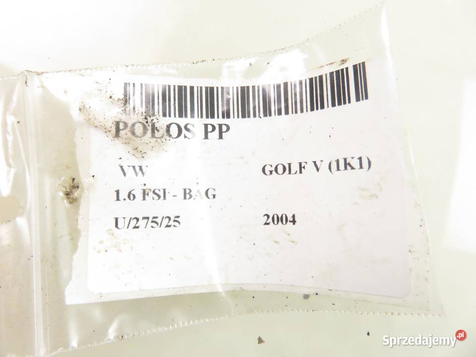 PÓŁOŚ PRAWA PRZEDNIA VW GOLF V 16 FSI BAG sprzedam