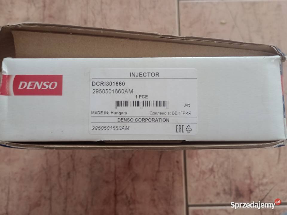 Wtryskiwacze Denso Opel Astra K 16 CDTI 118 kw Wadowice