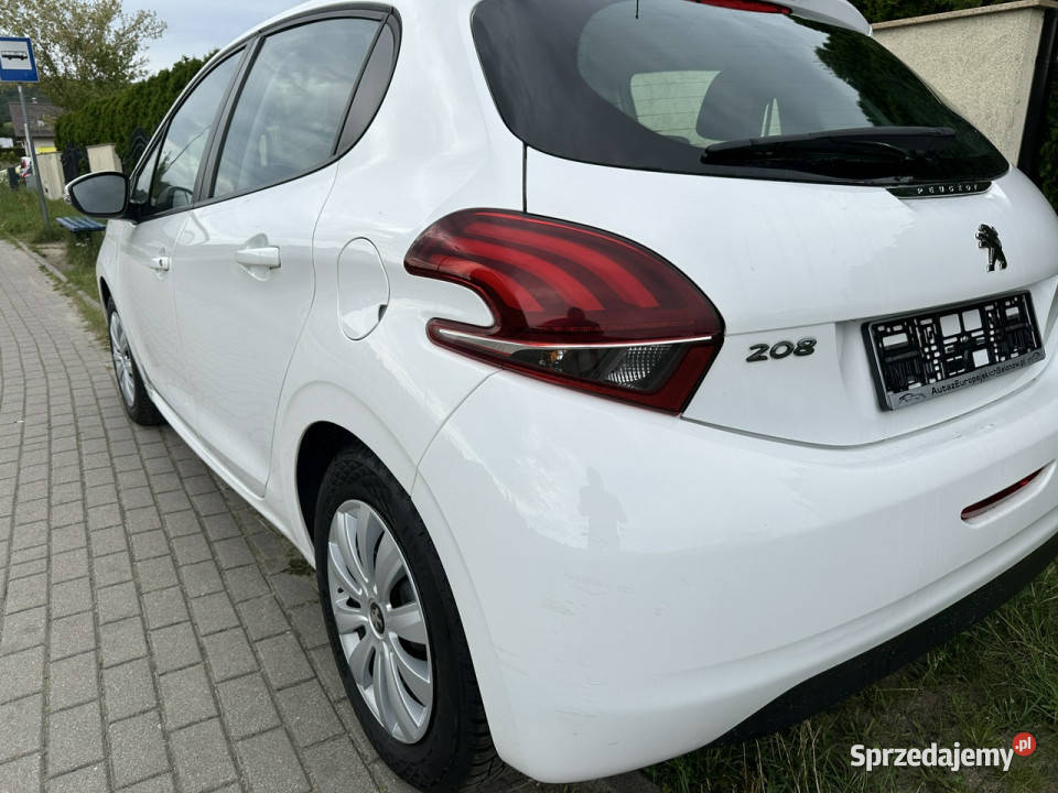 Peugeot 208 Benzyna tempomat radio dotykowe pomorskie Wejherowo