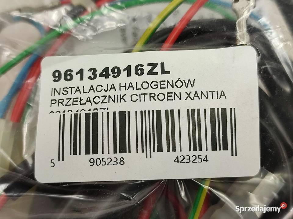 INSTALACJA HALOGENÓW PRZEŁĄCZNIK CITROEN XANTIA osobowe