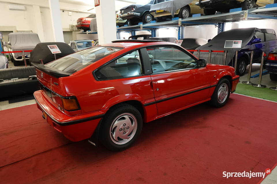Honda Civic CRX Stan idealny Żółte tablice 2/3 CRX Zgierz