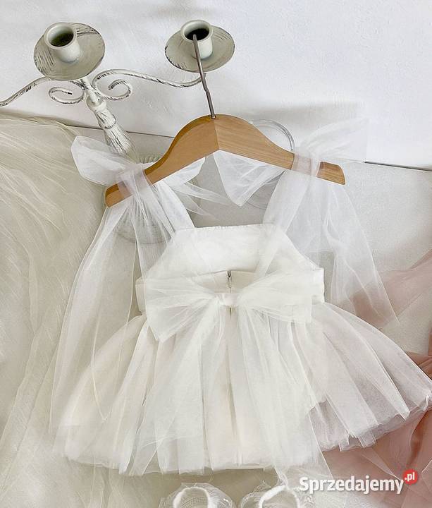 Elegancka sukienka niemowlęca Kraków sprzedam