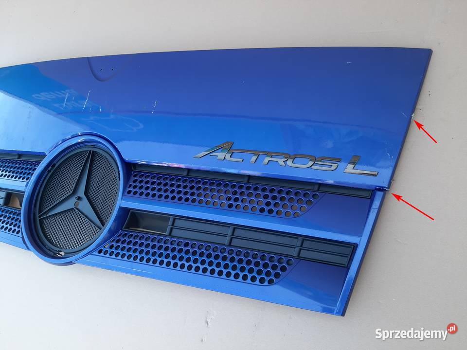 MERCEDES ACTROS MP4 MP5 MASKA GRILL ATRAPA PRZÓD Trzciel