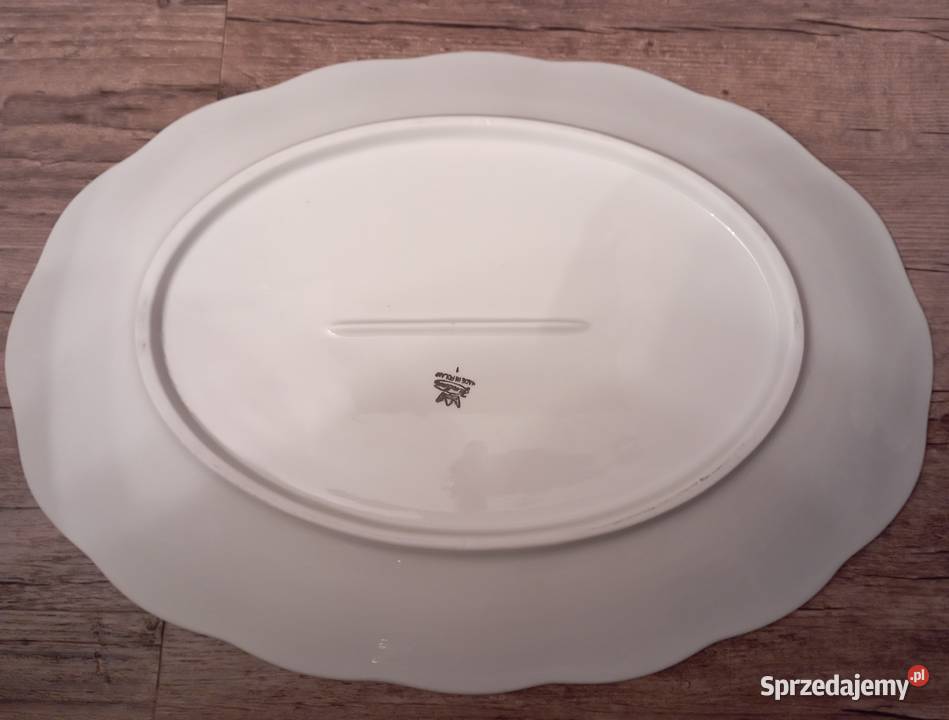Duży Półmisek patera Karolina porcelana PRL małopolskie Zbylitowska Góra