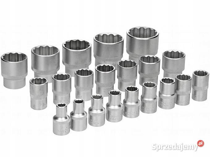 KLUCZE 12 NASADOWE NASADKI SPLINE 12 KĄTNE 836mm Chmielnik