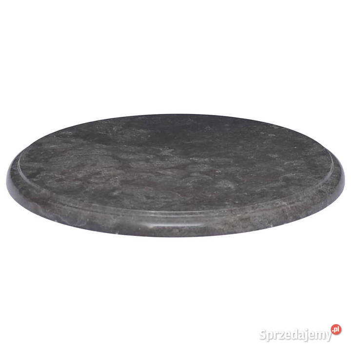 Blat do stołu czarny 40 x 25 marmur WM149190 Warszawa
