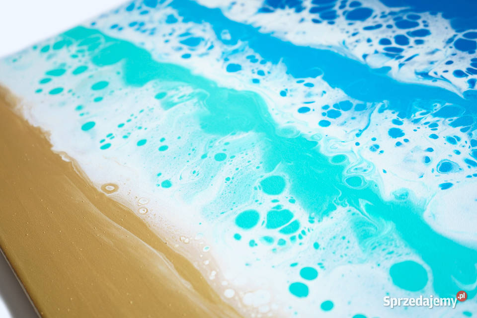 Wakacyjny obraz Gran Canaria złota plaża morski Warszawa