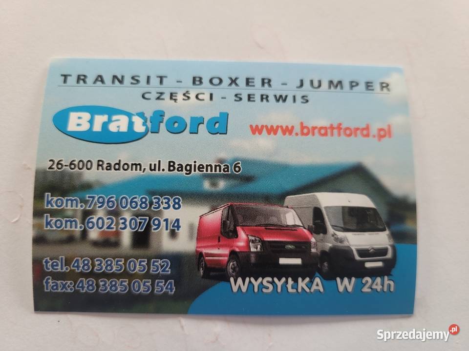 Silnik Ford Custom NAPRAWA SERWIS MONTAŻ Radom