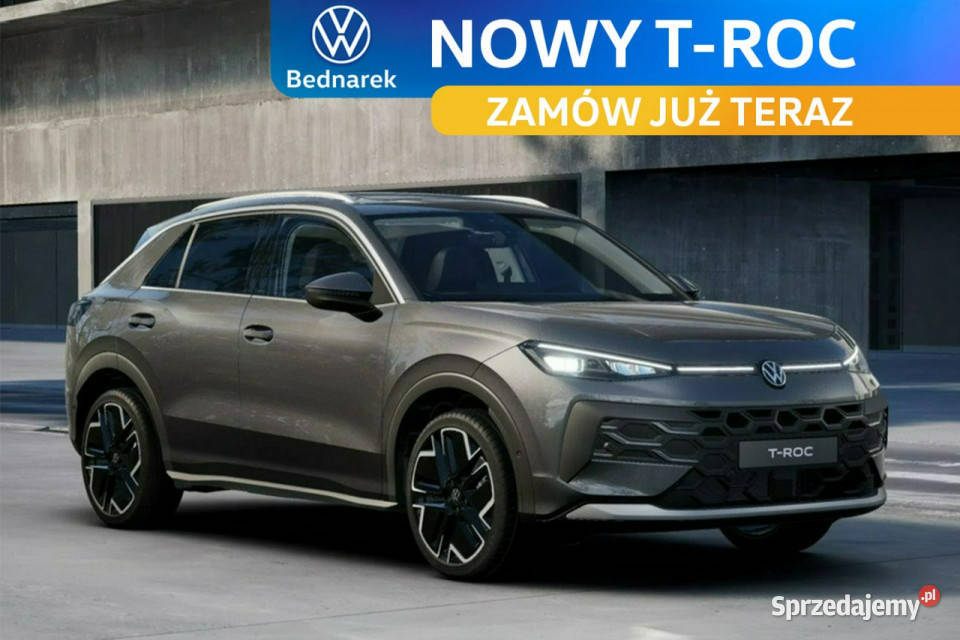 Volkswagen TRoc Style 15 eTSI 116 DSG Zamów już Rok produkcji 2026 Łódź