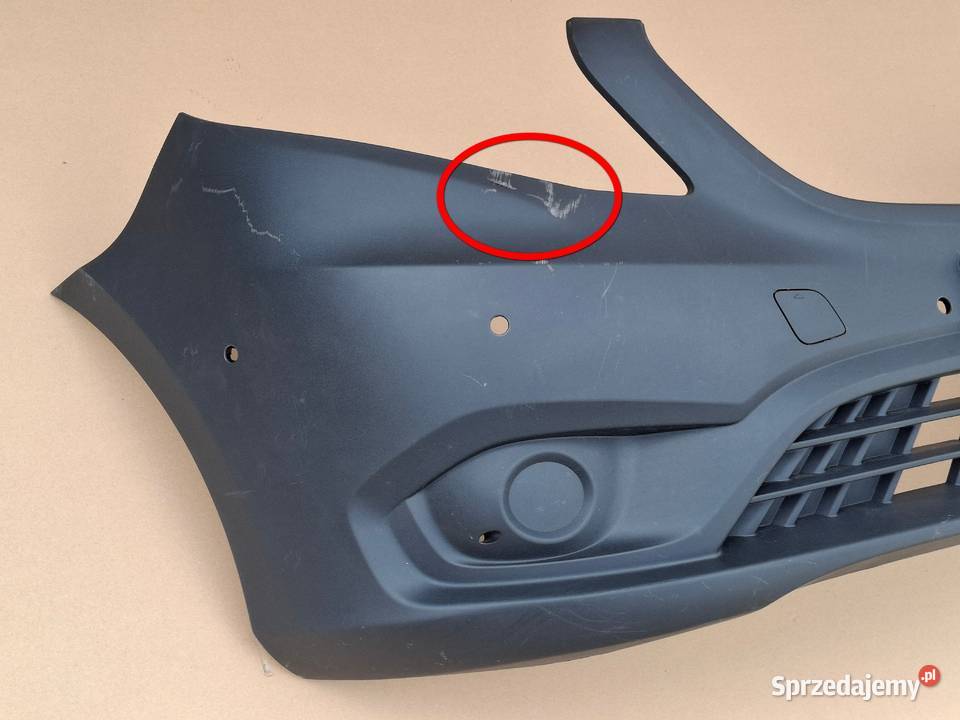 MERCEDES VITO W447 LIFT ELEKTRYK ZDERZAK PRZÓD Zderzaki Bieleń