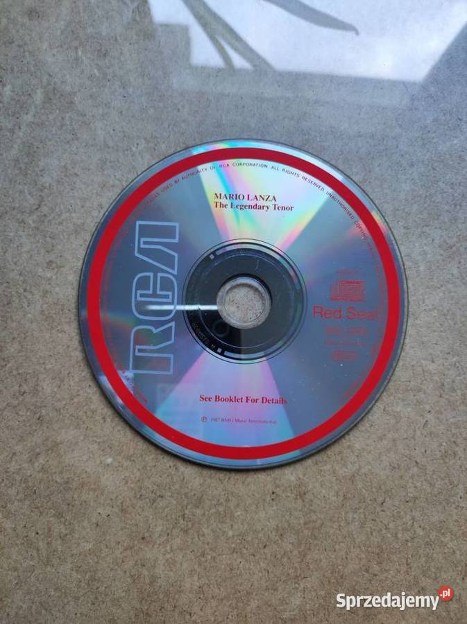 1987 Mario Lanzy The Legendary Tenor RCA Red Kielce