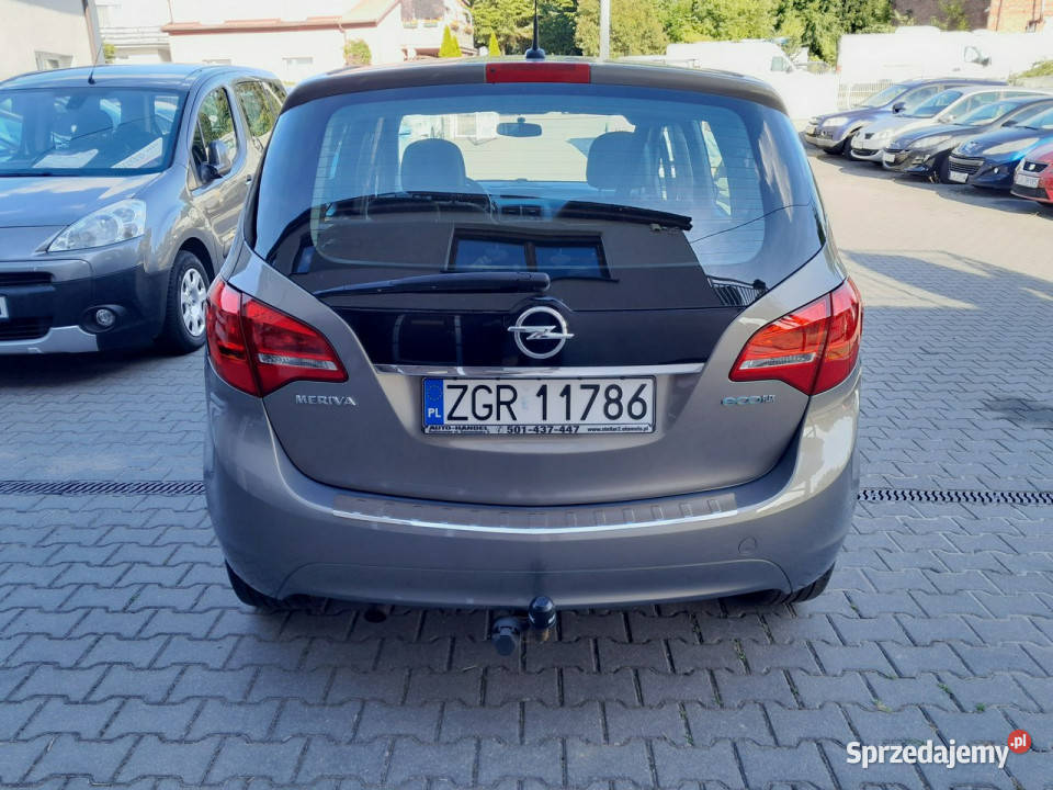 Opel Meriva 14i TURBO klima 120 stan serwis II lakier metallic Gryfino