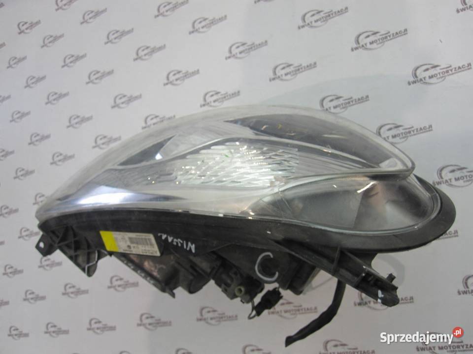 NISSAN QASHQAI I J10 LIFT 10r lampa prawa przód świętokrzyskie