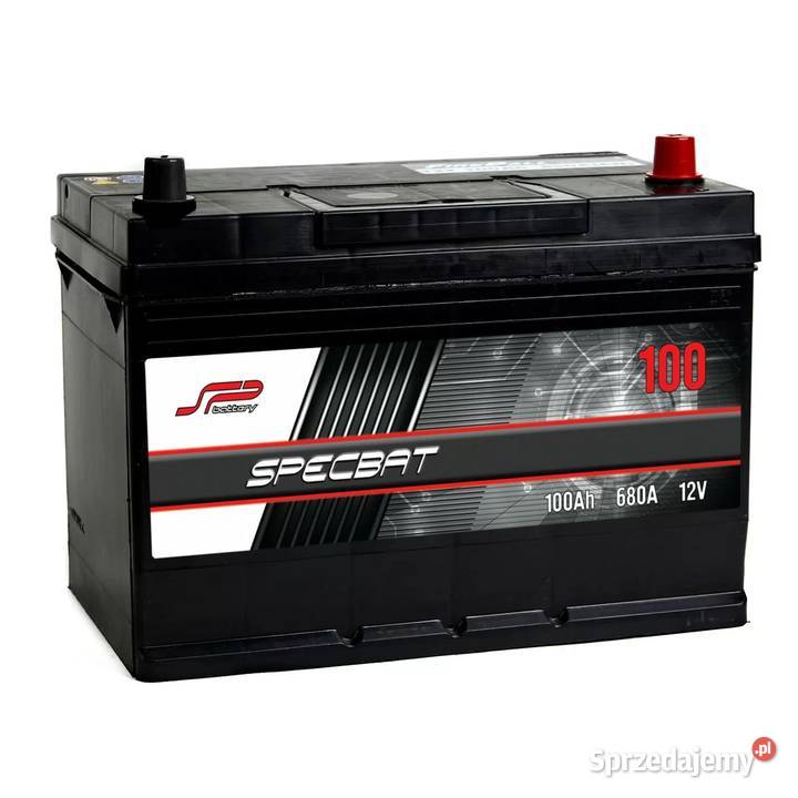 Akumulator SPECBAT 100Ah 720A Japan LewyPrawy Bydgoszcz