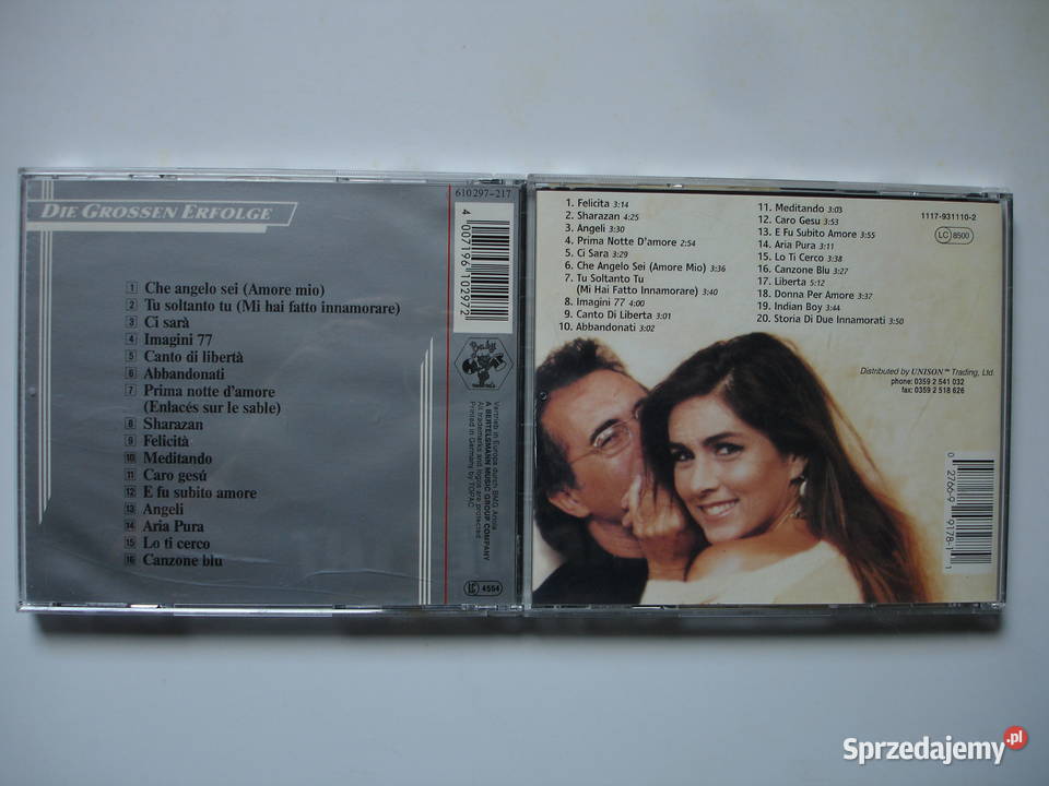 Al BANO Romina POWER płyty CD Zielona Góra