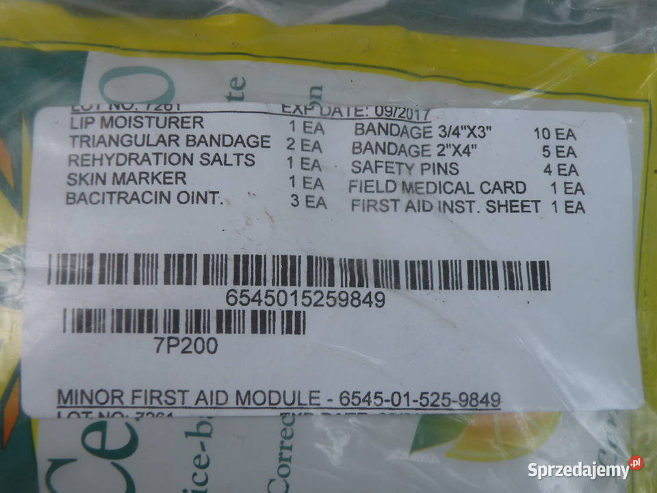 Apteczka wkład IFAK Us Army Wrocław